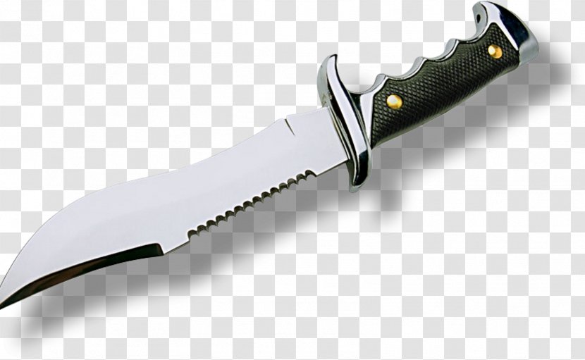 Bowie Knife Weapon Dagger Sword - Utility - The Transparent PNG