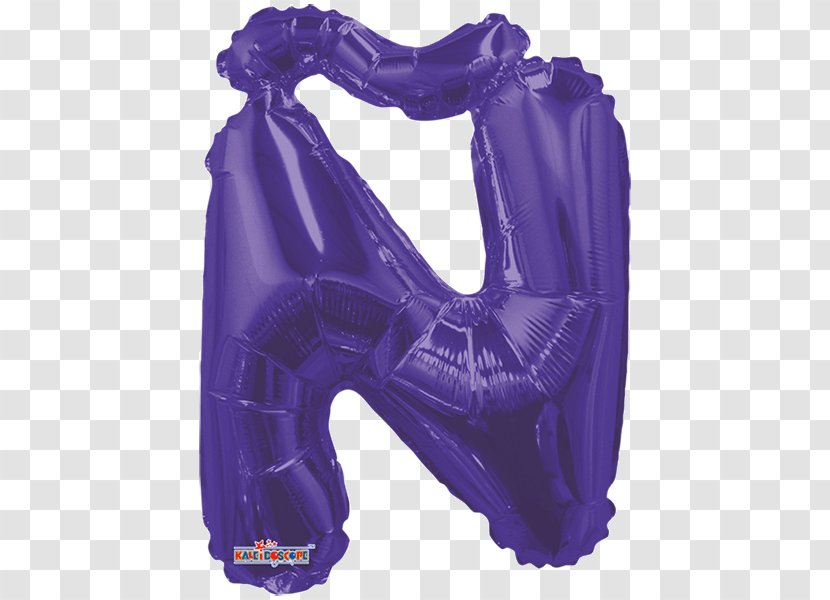 Letter Ñ Magenta Toy Balloon - L - Purple Transparent PNG