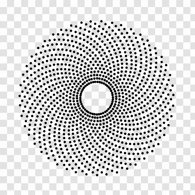 Phyllotaxis Golden Spiral Fibonacci Number Ratio - Crack 19 0 1 Transparent PNG