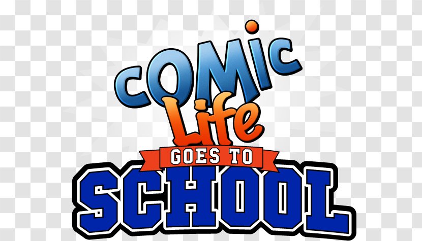 Comic Life Comics School Education Logo Transparent PNG