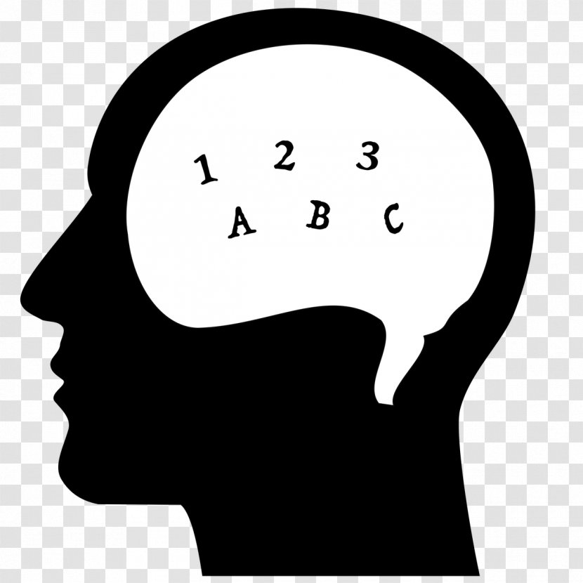 Clip Art Human Brain Thought - Psychology - Calculator Clipart Math Transparent PNG