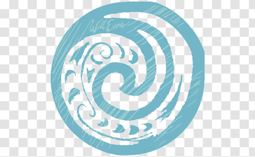 Turquoise Teal Trademark Logo Circle - Aqua - Bookmark Transparent PNG