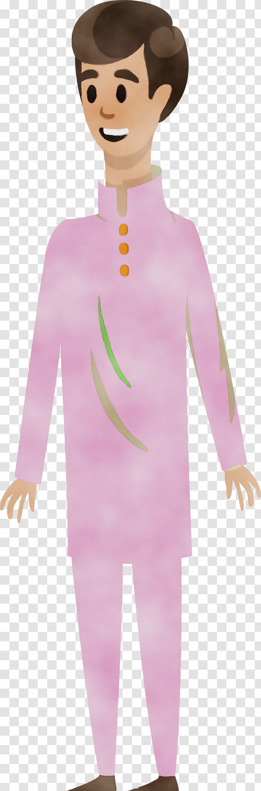 Cartoon Clothing Human Pink M Character Transparent PNG
