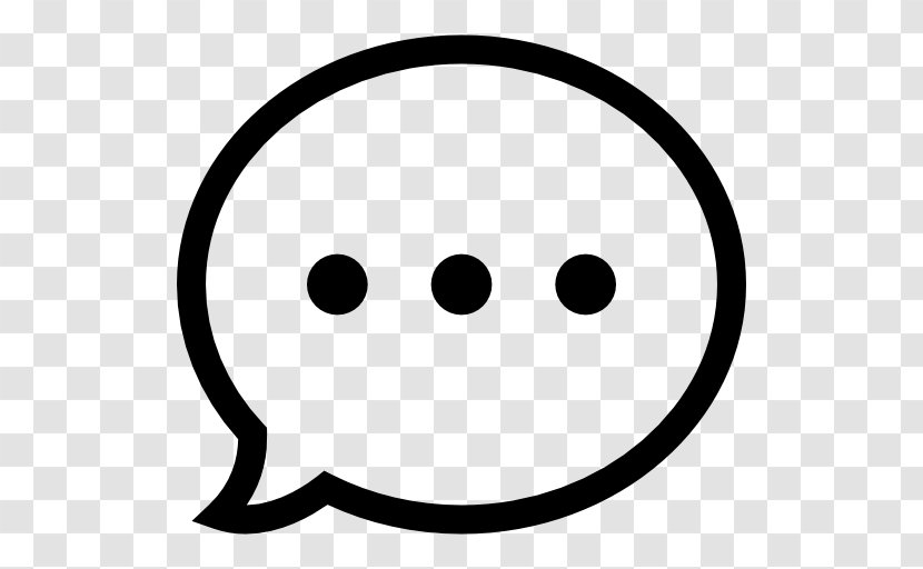 Text Speech Balloon Conversation Smiley - Facial Expression Transparent PNG