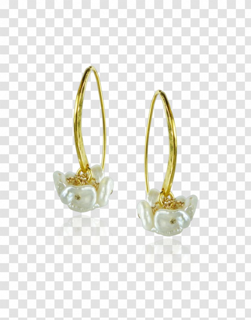 Earring Keshi Pearls Cultured Freshwater Jewellery - Carat Transparent PNG