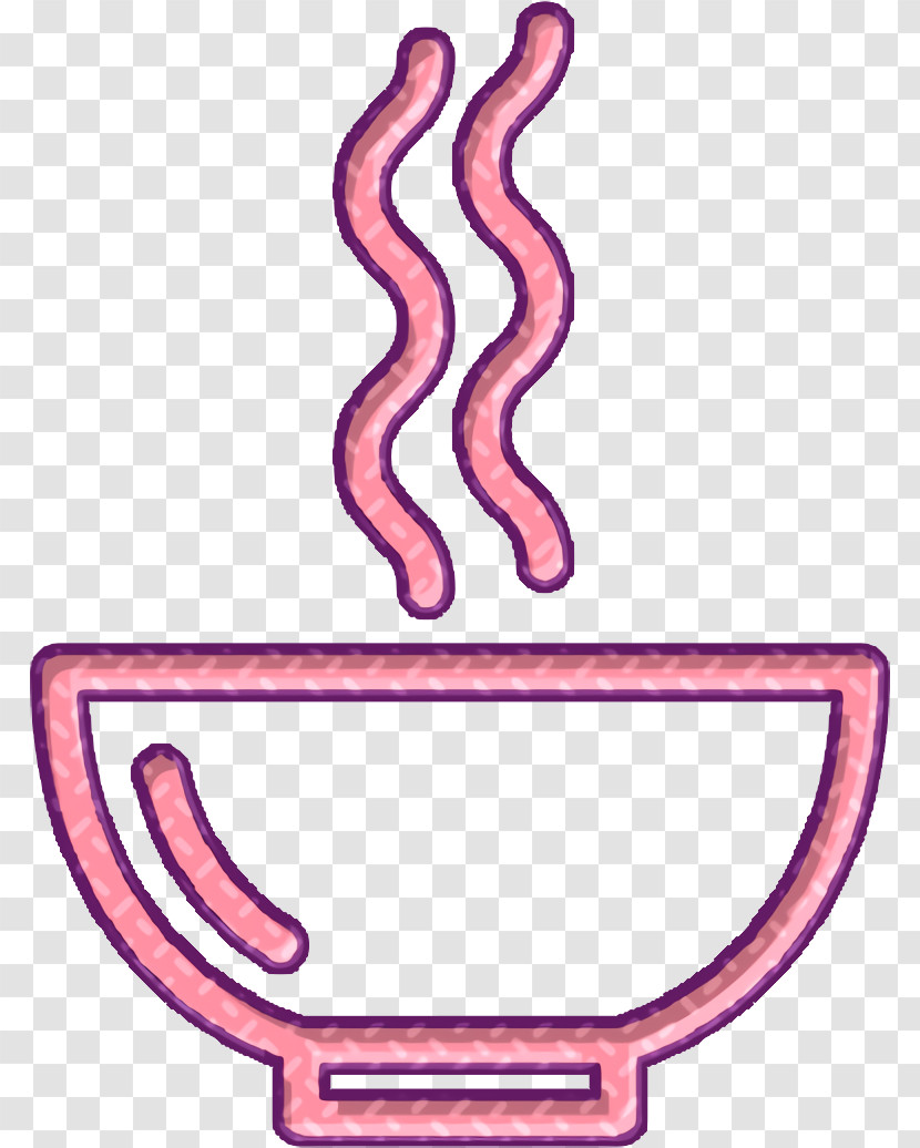 Aliment Icon Food Icon Hot Soup In A Bowl Icon Transparent PNG