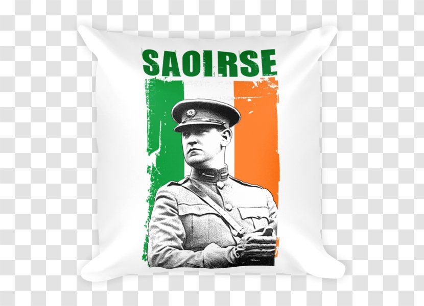 Irish Free State Easter Rising Republic Of Ireland Pillow - Cushion Transparent PNG