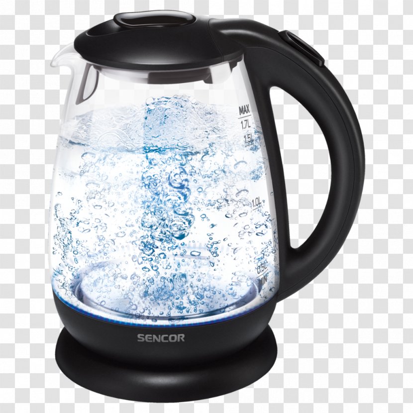 Electric Kettle Water Boiler Boiling Glass - Volume Transparent PNG