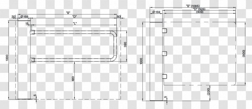 Furniture Line Angle - Area Transparent PNG