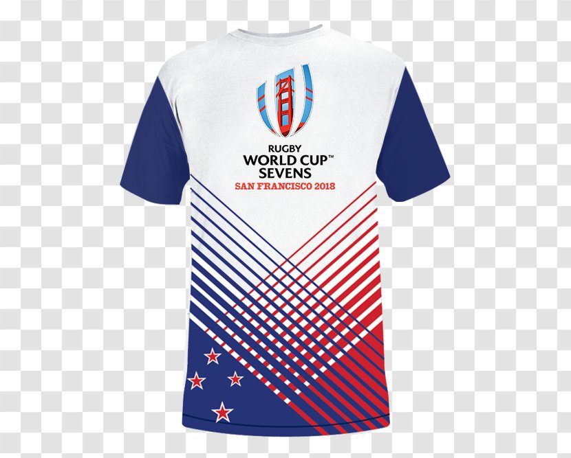 T-shirt 2018 Rugby World Cup Sevens 2019 2015 - White Transparent PNG