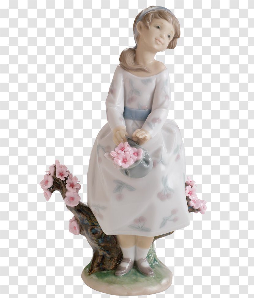 Lladró Porcelain Lladro From Spain Montinas Figurine Pottery - Tree - Garden Statue Transparent PNG