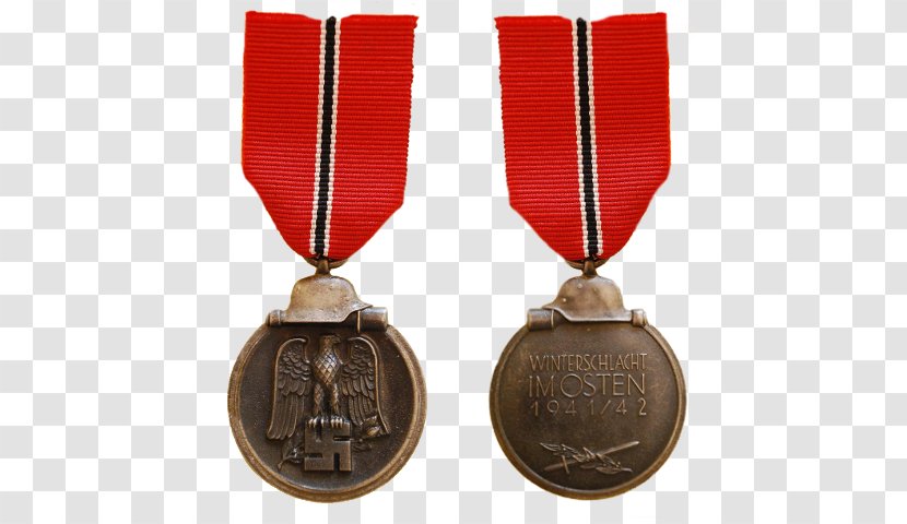 Great Patriotic War Eastern Europe Medal Front Order Of Bravery - Officer Candidate - Iron Cross 1st Class Transparent PNG