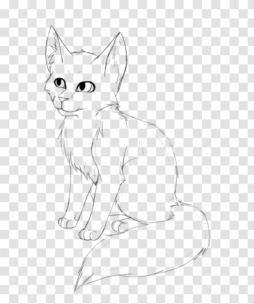 Whiskers Kitten Wildcat Domestic Short-haired Cat - Drawing Transparent PNG