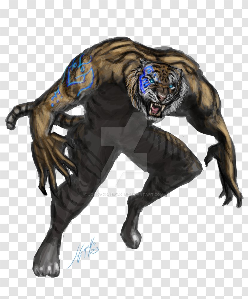 Werewolf Big Cat - Fictional Character Transparent PNG