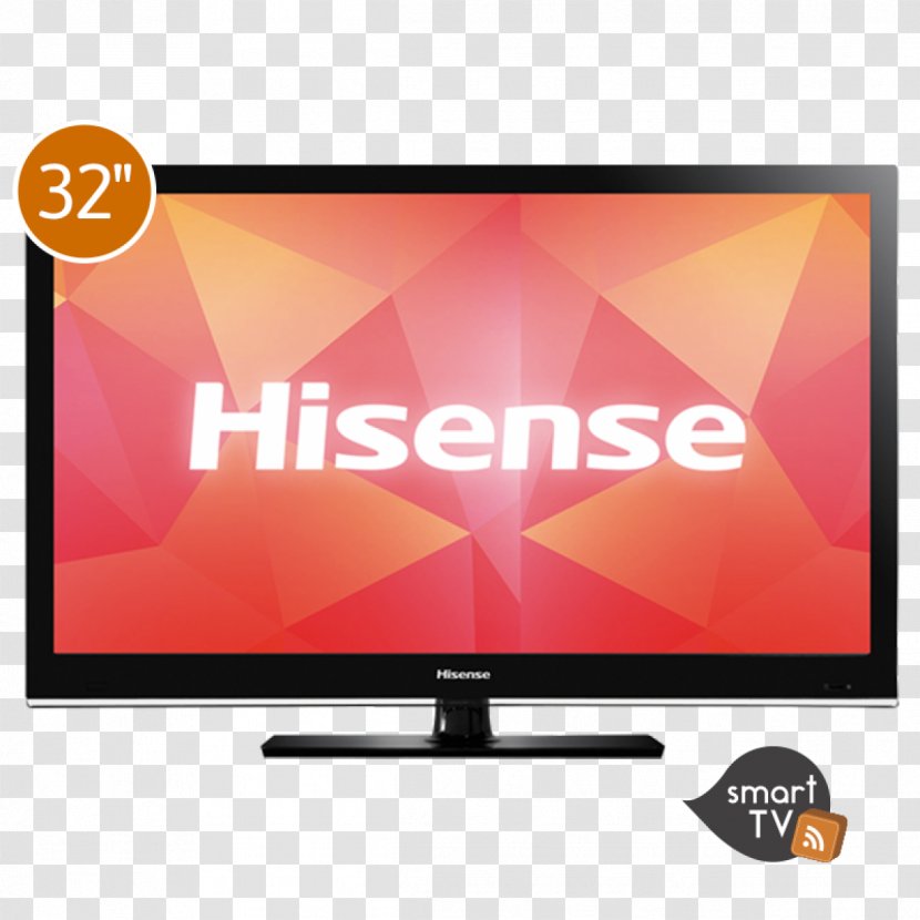 LED-backlit LCD Smart TV Hisense High-definition Television - Electronics - Tv Transparent PNG