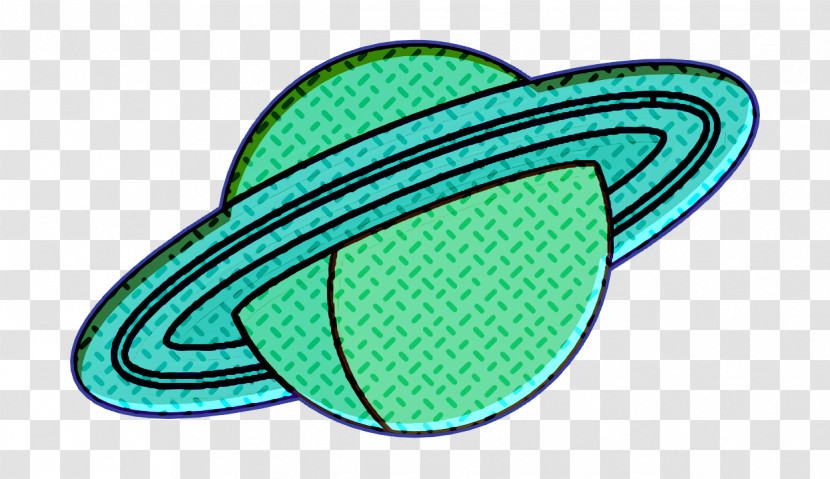 Saturn Icon Space Elements Icon Transparent PNG