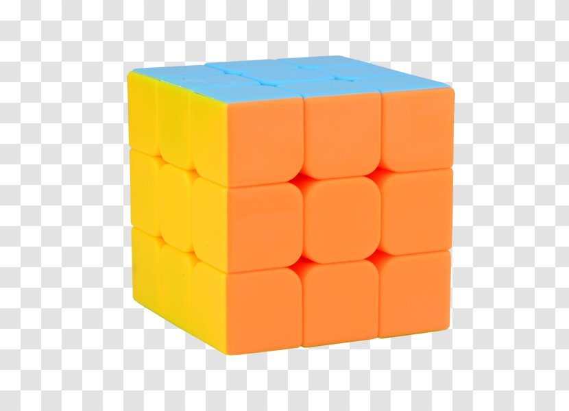 Rubiks Cube Puzzle - Yellow - Color Transparent PNG