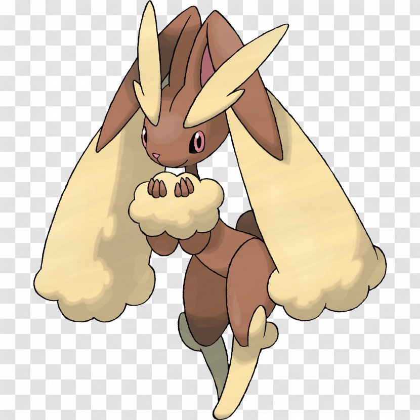 Pokxe9mon Omega Ruby And Alpha Sapphire HeartGold SoulSilver X Y Lopunny - Tree - Cartoon Bunny Game Pet Transparent PNG
