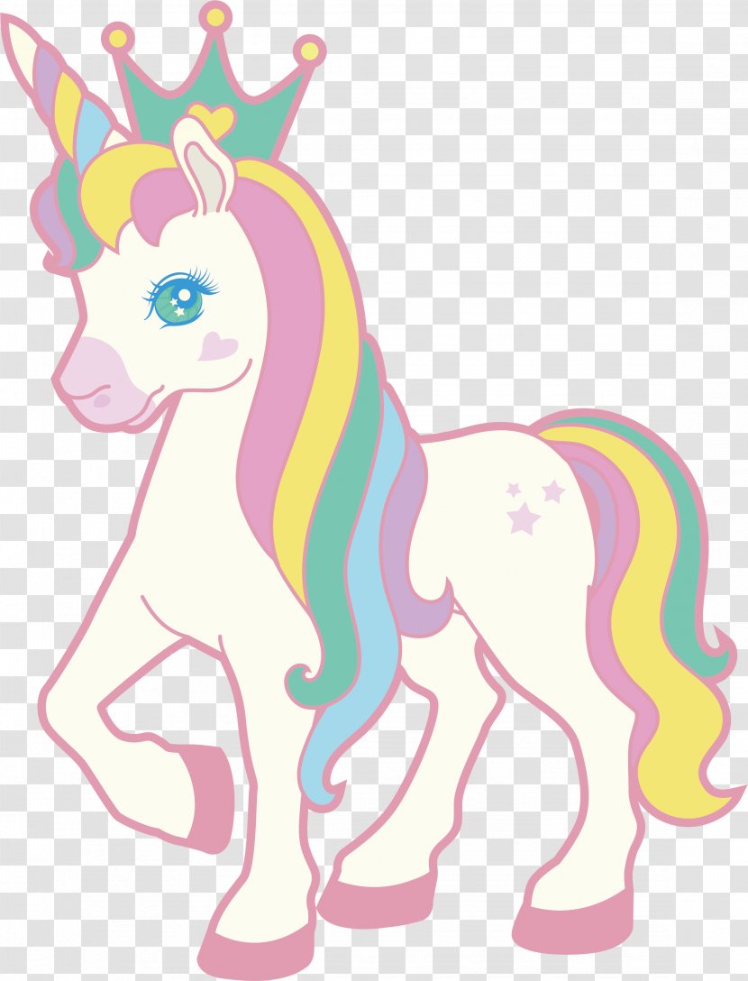 Unicorn Birthday - Clip Art - A In The Head Of Child Transparent PNG