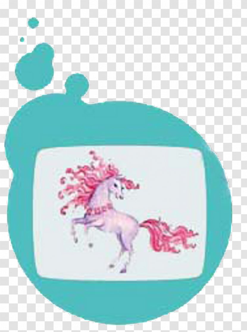 Unicorn Animal Font Transparent PNG