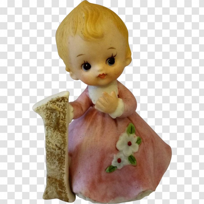 Figurine Porcelain Doll Child Ceramic - Silhouette - Hand-painted Baby Transparent PNG