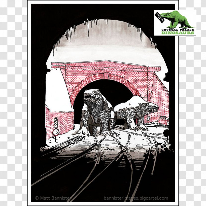 Crystal Palace Dinosaurs The Park F.C. Great Exhibition - Arch - Plating Poster Transparent PNG