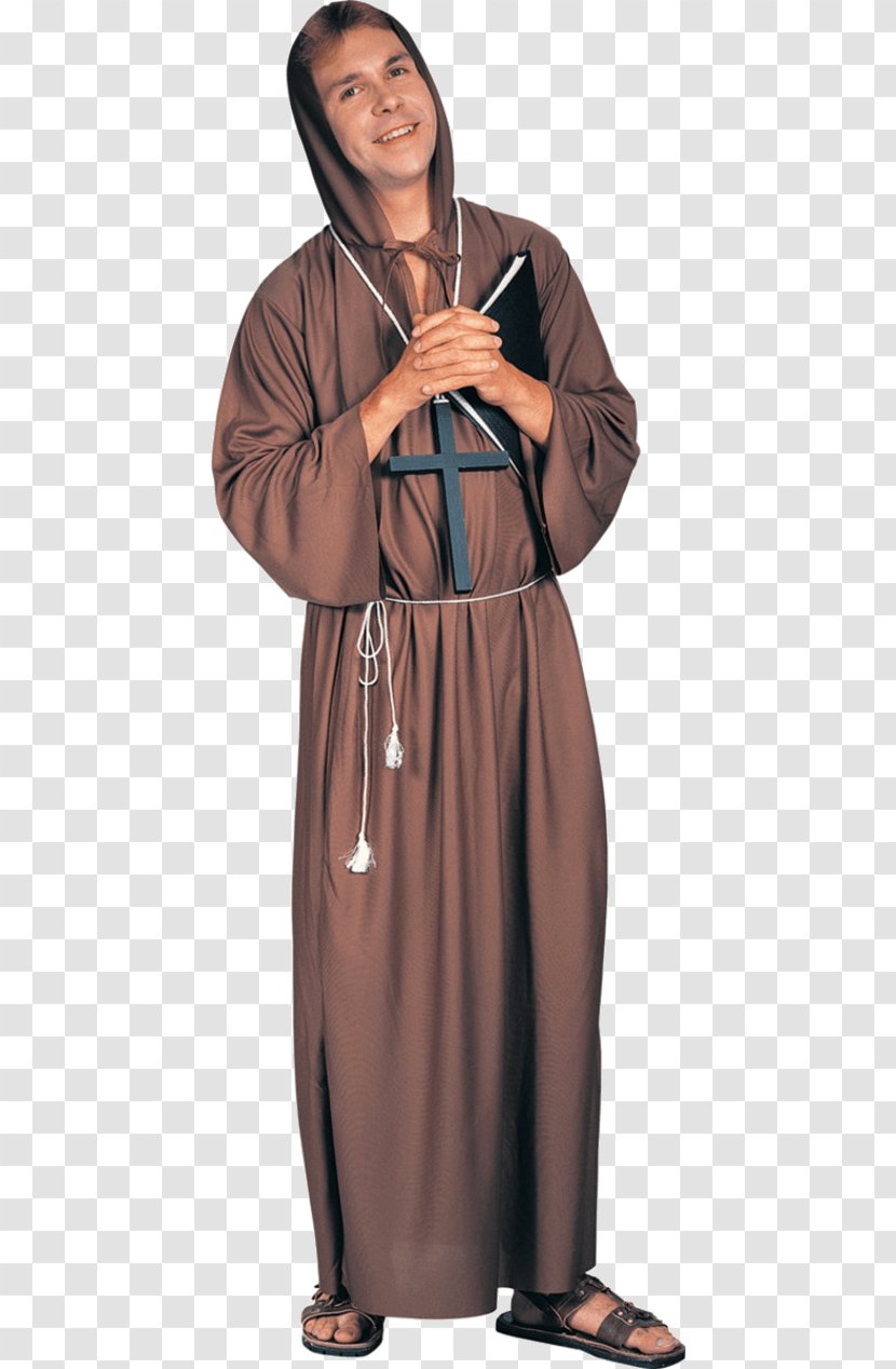 Robe Monk Costume Gown Religious Habit Transparent PNG