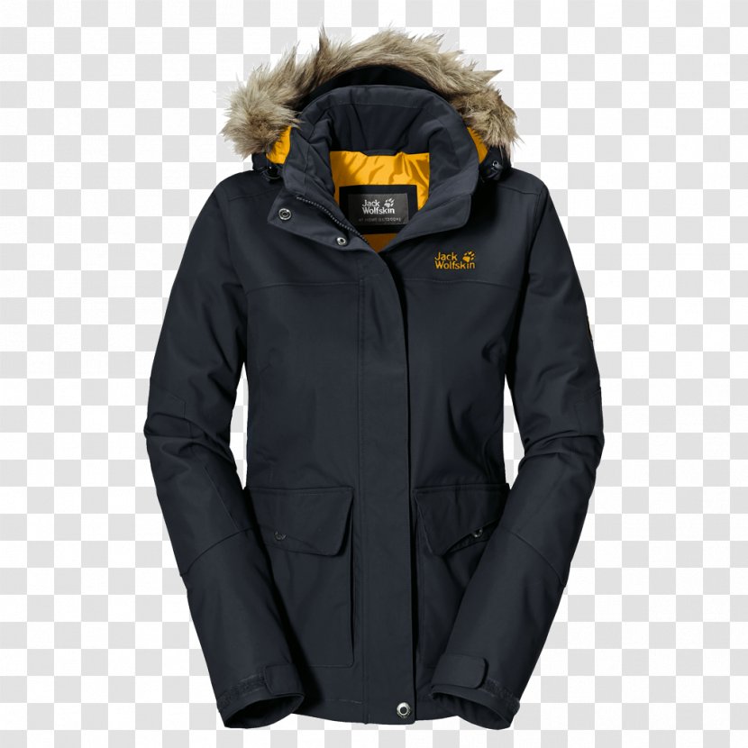 Jacket T-shirt Hood Clothing Coat - Fur Transparent PNG