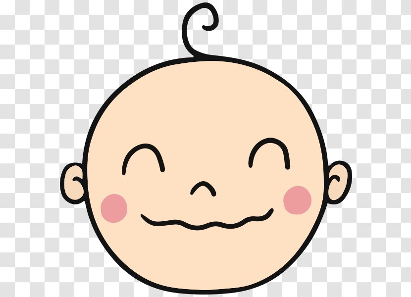 Smile Infant Child Sticker - Emoji Transparent PNG