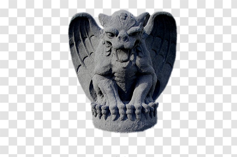 Sculpture Gargoyle Statue Stone Carving Figurine - Youtube - Pebble Transparent PNG