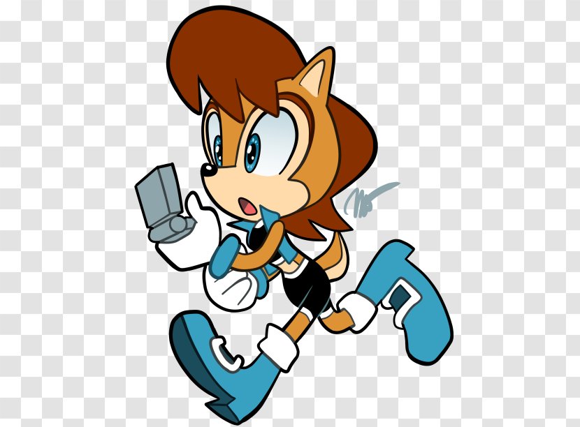 Princess Sally Acorn Sonic The Hedgehog Boom: Fire & Ice Chaos Colors - Mammal Transparent PNG