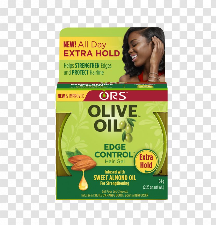 Organic Root Stimulator Olive Oil Edge Control Hair Gel Transparent PNG