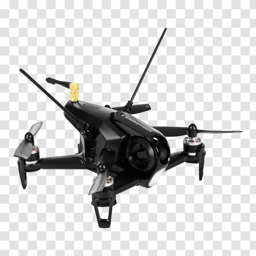 FPV Quadcopter Drone Racing First-person View Unmanned Aerial Vehicle - Radiocontrolled Model - Helicopter Transparent PNG