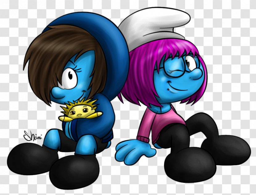 Smurfette Papa Smurf The Smurfs Hanna-Barbera Character - Baby Transparent PNG