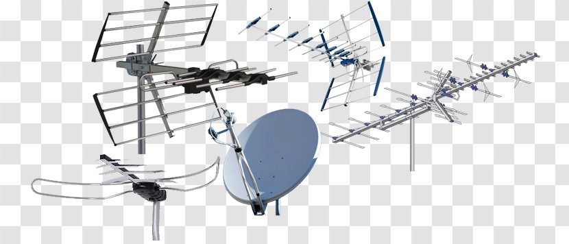 Television Antenna Aerials Telecommunications Engineering - Flower - Cartoon Transparent PNG