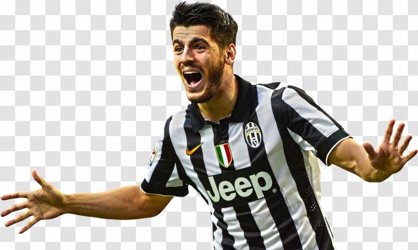Álvaro Morata Soccer Player Juventus F.C. Sport Rendering - %c3%81lvaro Transparent PNG
