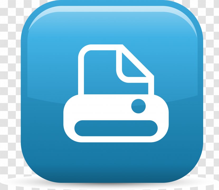 Printing Paper Service - Panasonic - Blue Transparent PNG