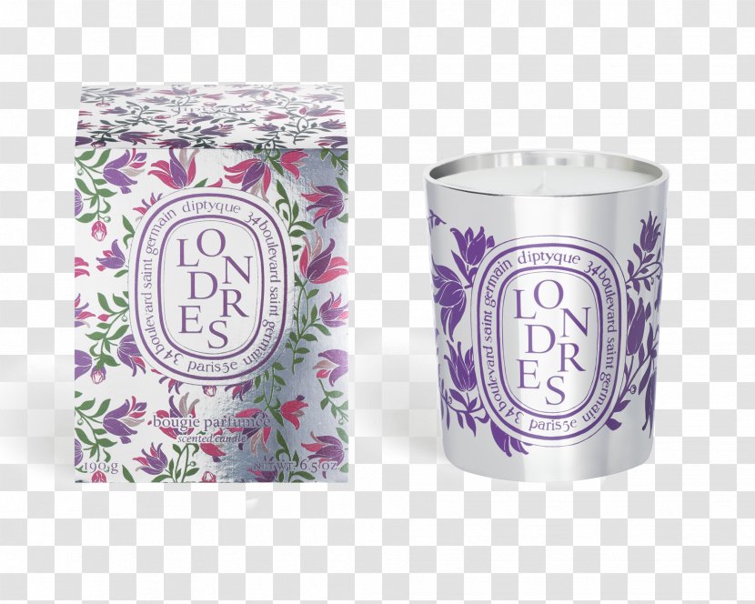 Diptyque SOHO Candle Perfume Aroma Compound - Sweet Scented Osmanthus Transparent PNG