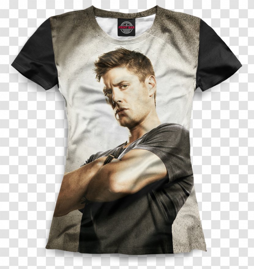 T-shirt Supernatural - Tshirt - The Official Companion Season 6 Nicholas Knight SleeveT-shirt Transparent PNG