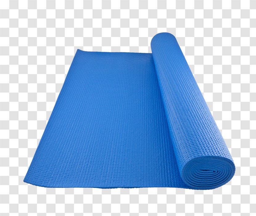 Yoga & Pilates Mats - Blue Transparent PNG