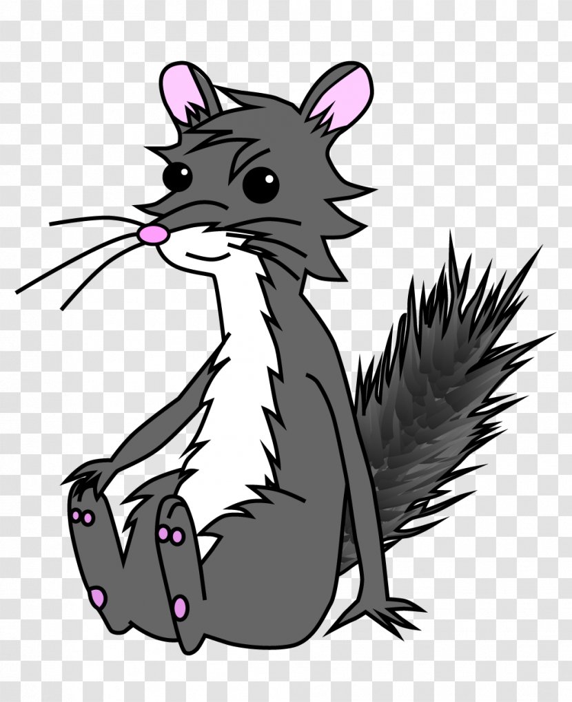 Whiskers Cat Squirrel Rat Mouse - Fauna Transparent PNG