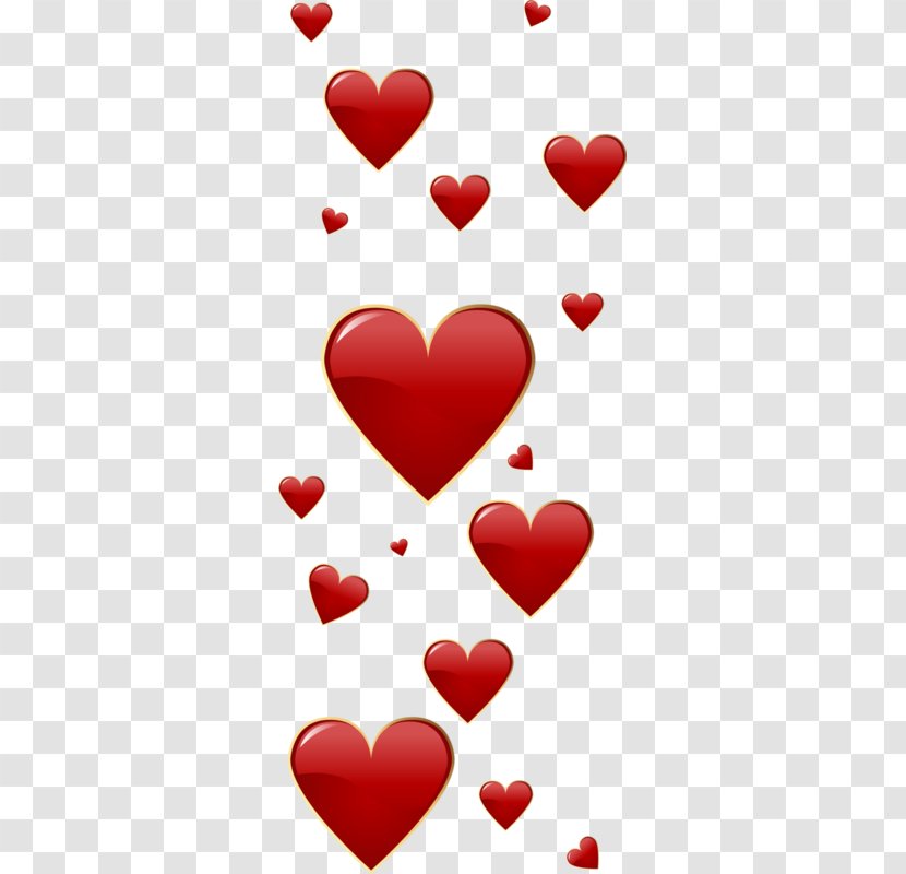 Valentine's Day Heart Clip Art - Red - Valentine Hearts Png Image Transparent PNG