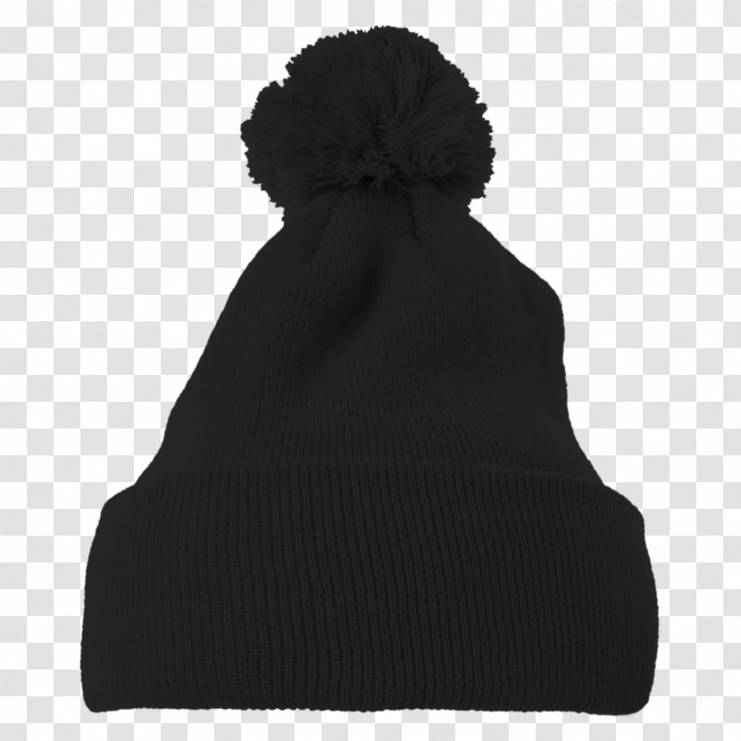 Knit Cap T-shirt Beanie Hat - Black Transparent PNG