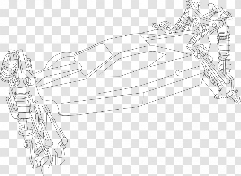 Sketch Car Product Design Automotive - Drawing Transparent PNG