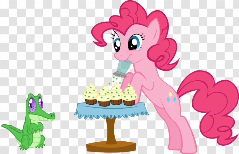 Pinkie Pie Pony Cupcake Bakery - Heart - Cupcakes Free Download Transparent PNG