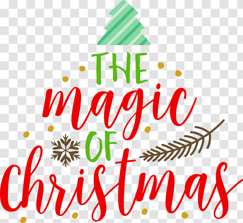 The Magic Of Christmas Christmas Tree Transparent PNG