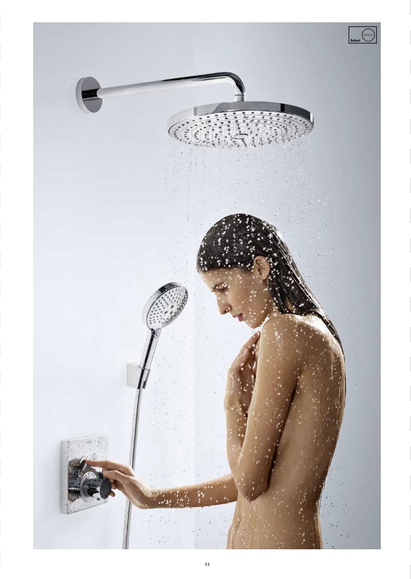 Shower Hansgrohe Thermostat Bathroom Valve Transparent PNG