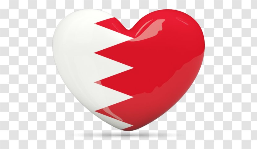 Flag Of Qatar Bahrain - Love Transparent PNG