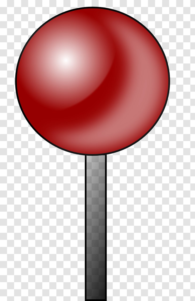 Lollipop Clip Art - Red - Cartoon Transparent PNG