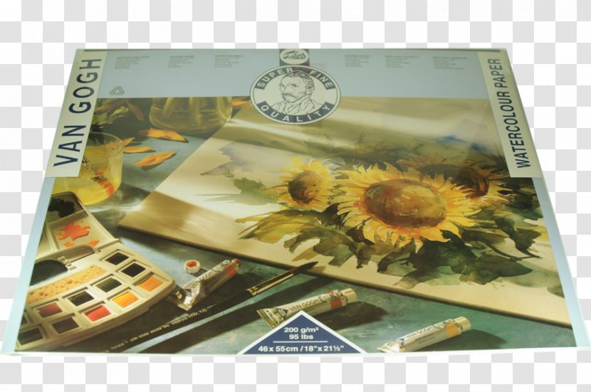 Watercolor Painting Aquarellpapier Royal Talens Square Meter - Van Gogh Transparent PNG